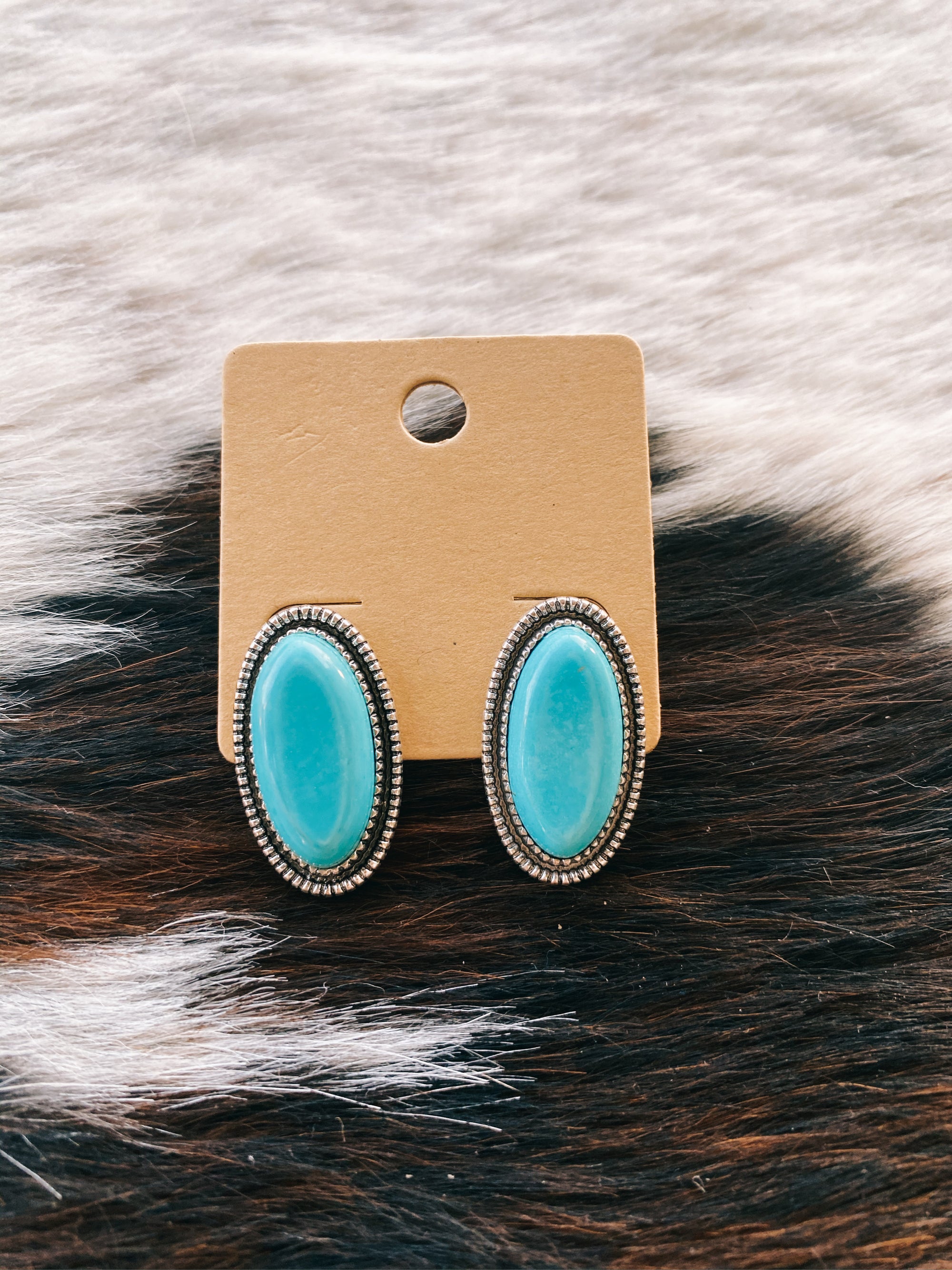 turquoise-post-earrings