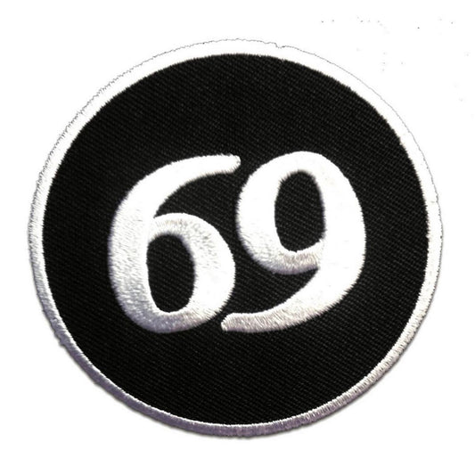 No 69 Biker Patch